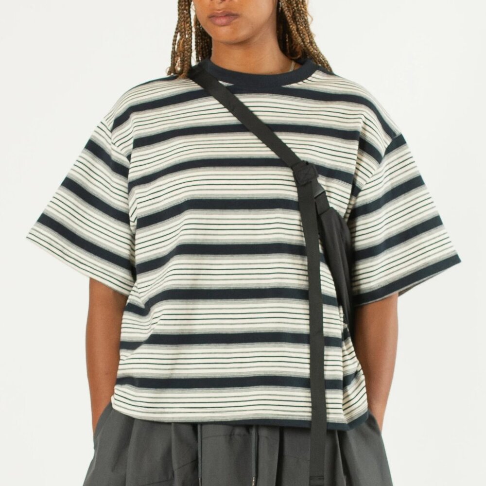 Estudio Niksen Cropped Striped Tee